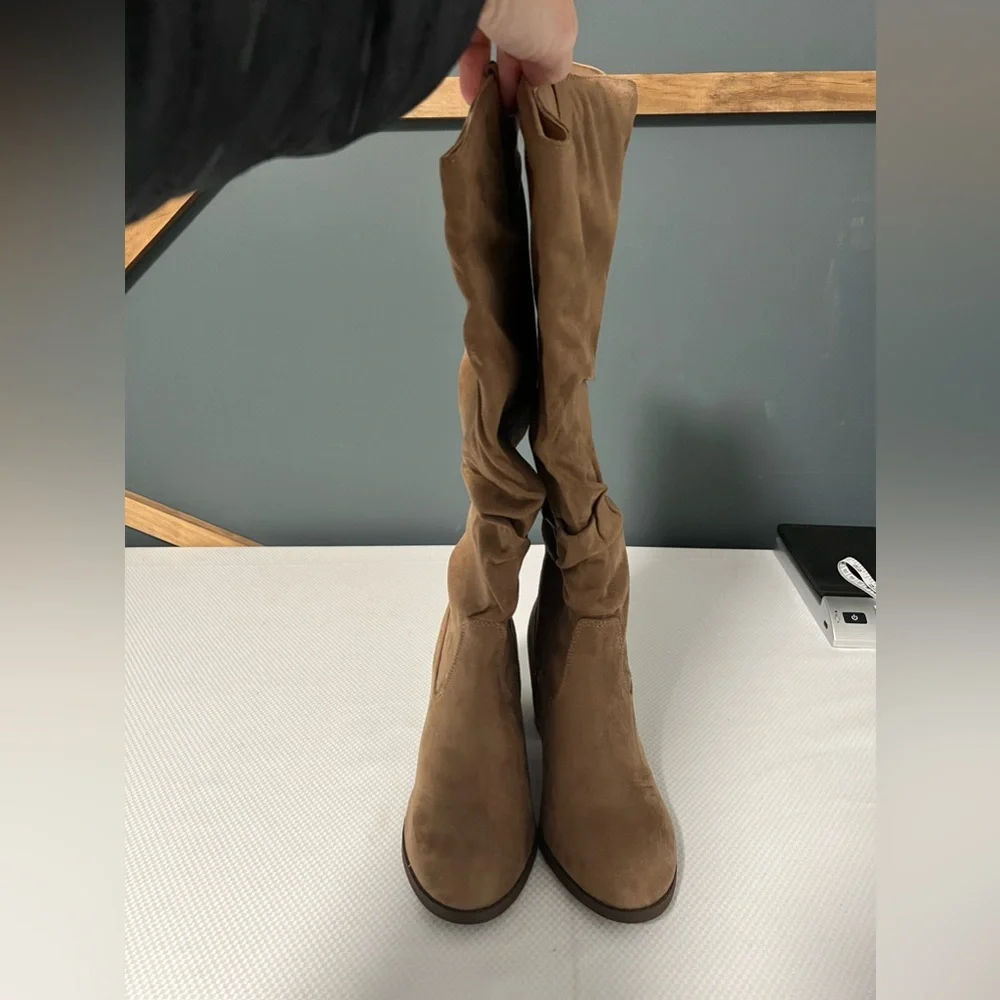 New Journee Collection Aneil Women's Knee-High Boots Women’s Size: 7